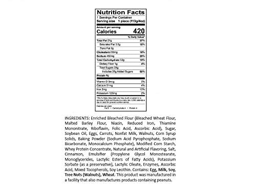 Ne-Mo's Bakery Carrot Bread - 12 Pack