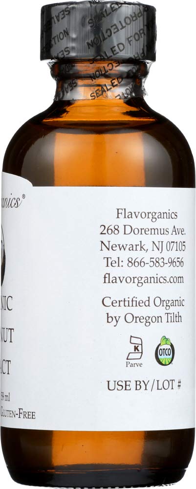 Flavorganics Extract Pure Coconut Organic - 2 ozs.