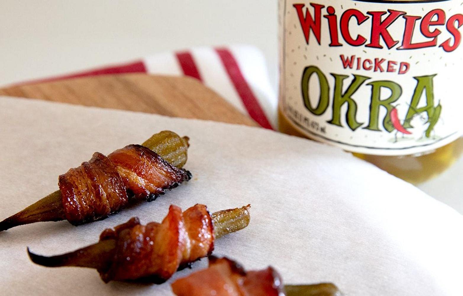 Wickles Wicked Okra Pickled - 16 oz