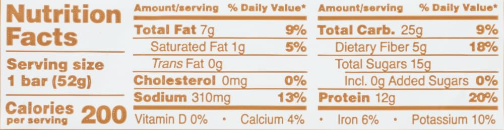 RxBar - Protein Bar - Peanut Butter - Case of 12 - 1.83 oz.