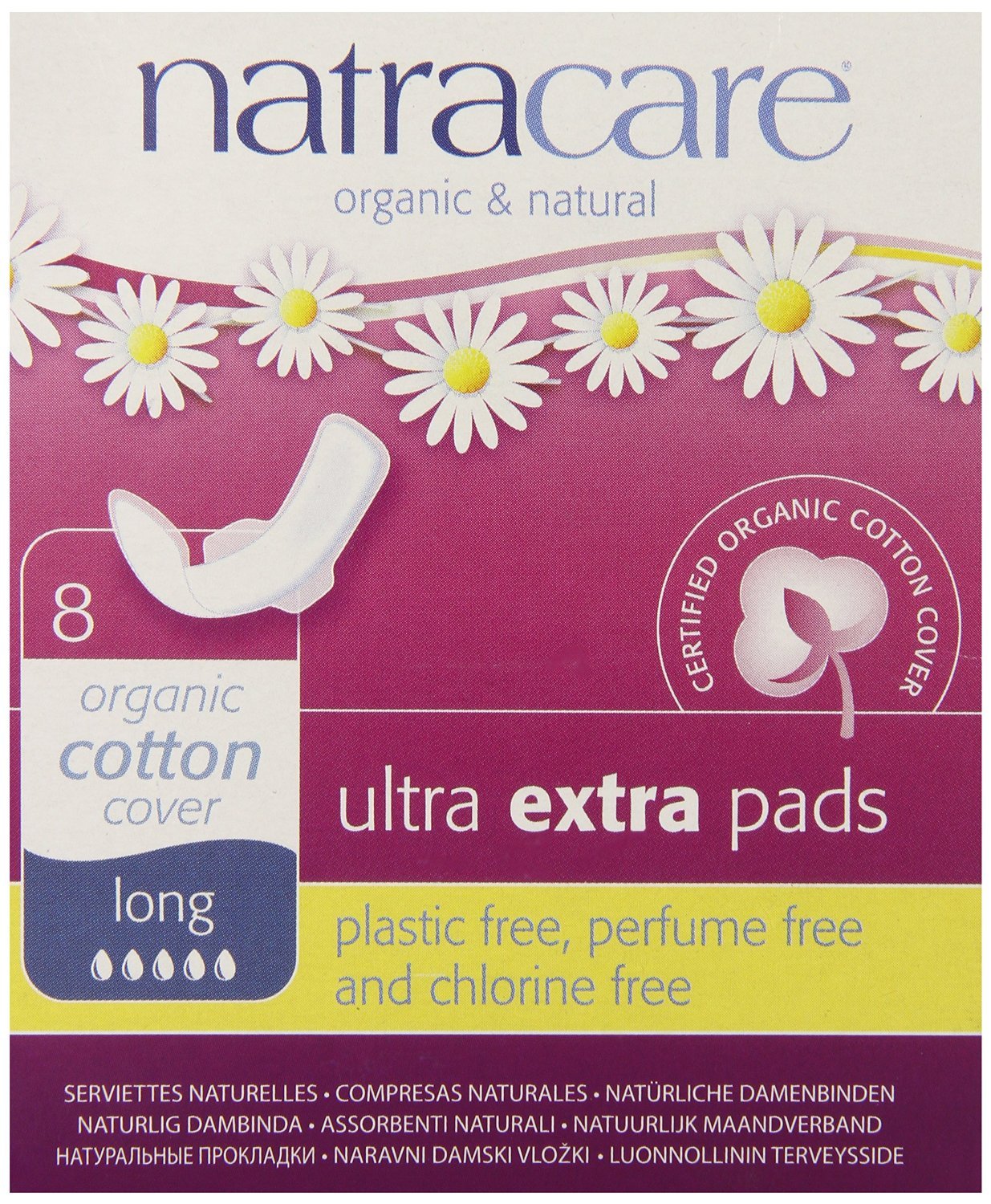 Natracare Ultra Extra Pads with Wings