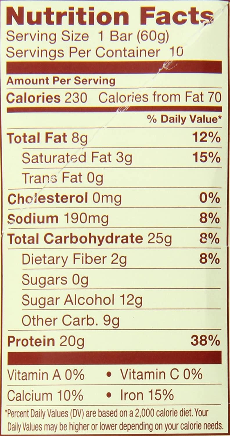 Think Products Thin Bar - Brownie Crunch - Pack of 10-2.1 oz