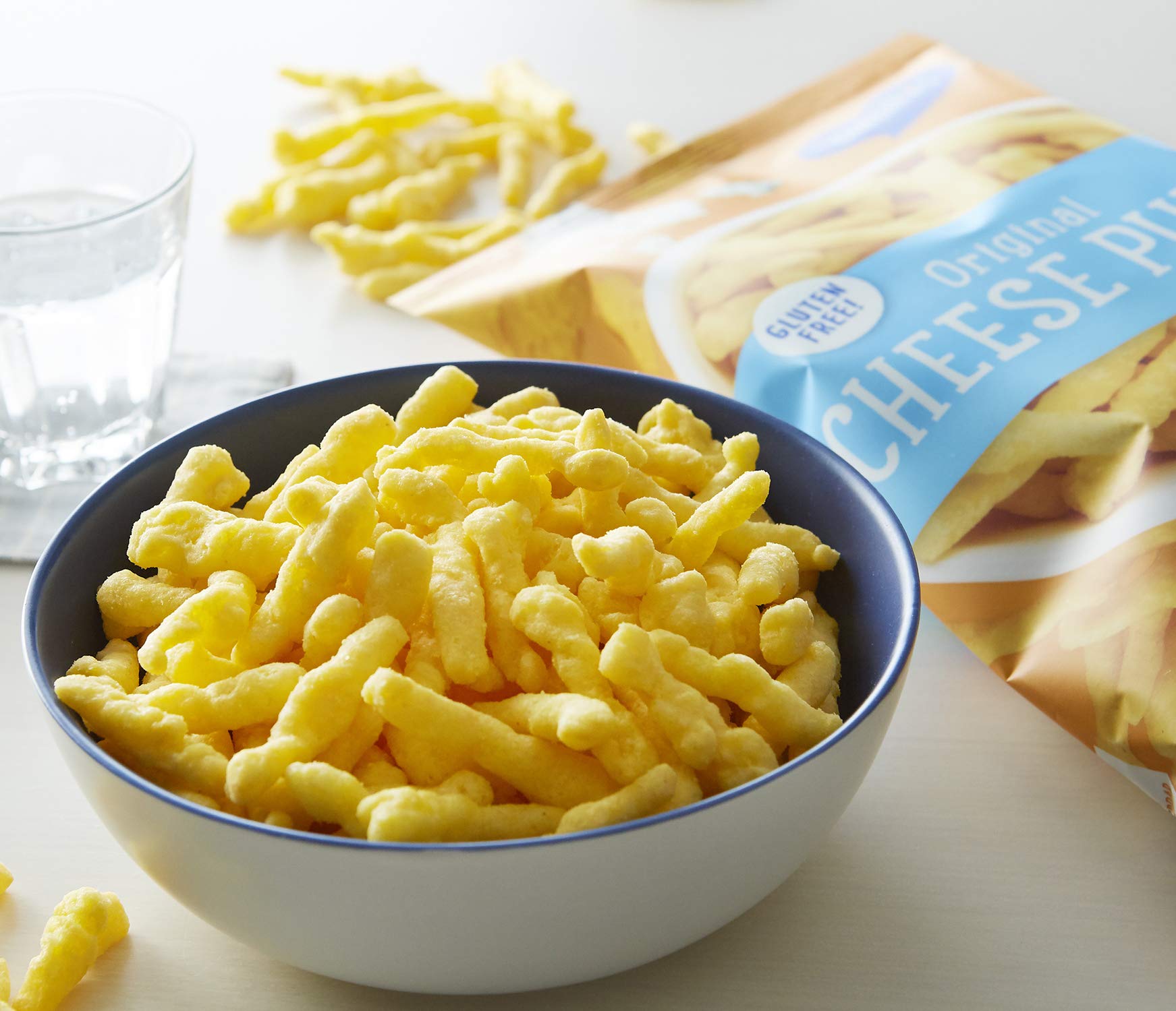 Barbara's Original Cheese Puffs, Cheddar Puff Kids Snack Made With Real Aged Cheddar and Blue Cheese, Gluten Free Snack