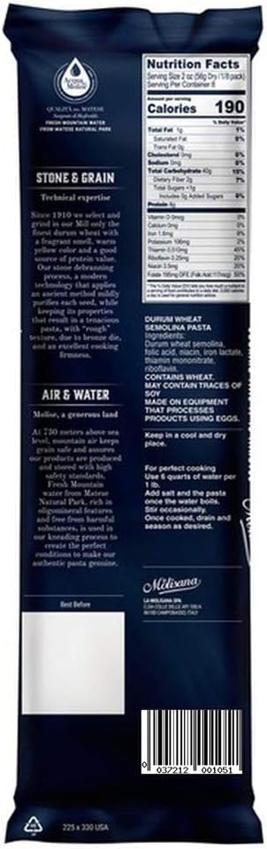 La Molisana Spaghetti Alla Chitarra 15B Pasta -- 16 oz - 2 pc