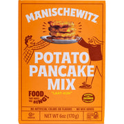Manischewitz Potato Pancake Mix 6oz | Gluten Free, No MSG, Traditional Style Potato Latke Mix