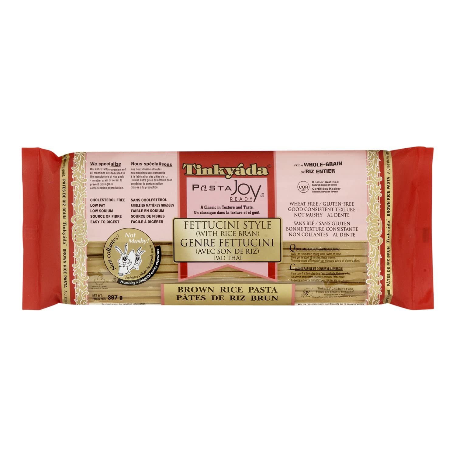 Tinkyada Fettucini Brown Rice Pasta, 14 Oz