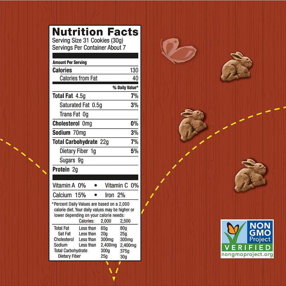 Annie's Chocolate Chip Bunny Grahams Whole Grain Snacks, 7.5 Ounce