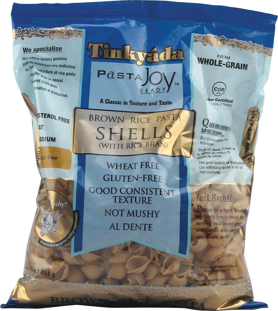 Tinkyada Shells Brown Rice Pasta (3x16 Oz)