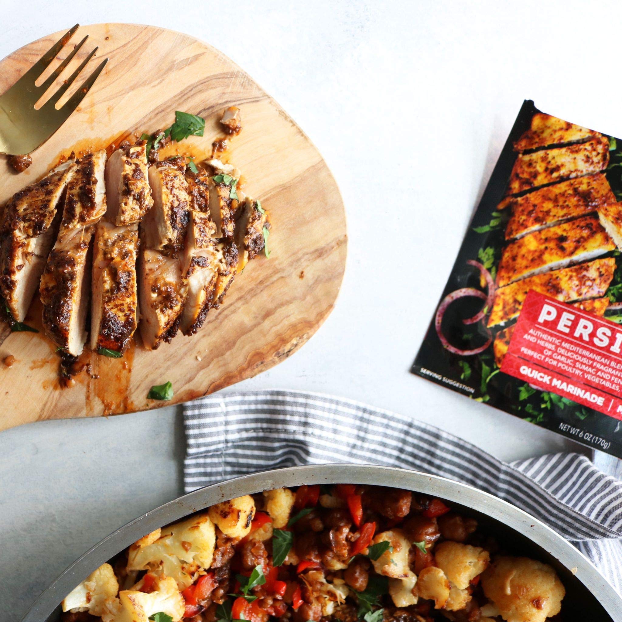 Wild Garden Ready-To-Use Marinade, Gourmet Shawarma Seasoning, Authentic Recipe with No Additives, No Preservatives, Bold, Flavorful