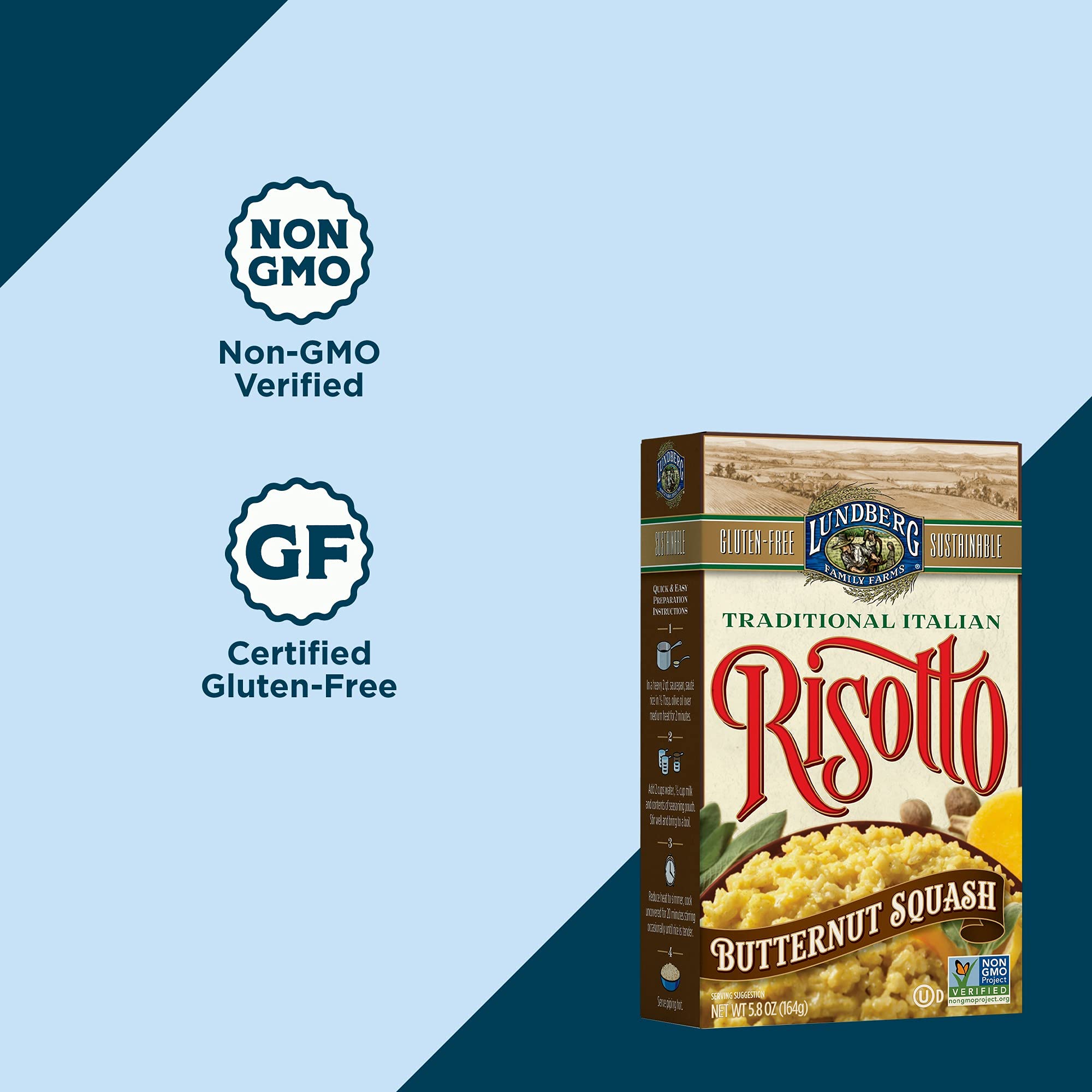 Lundberg Family Farms, Risotto Porcini with Wild Porcini