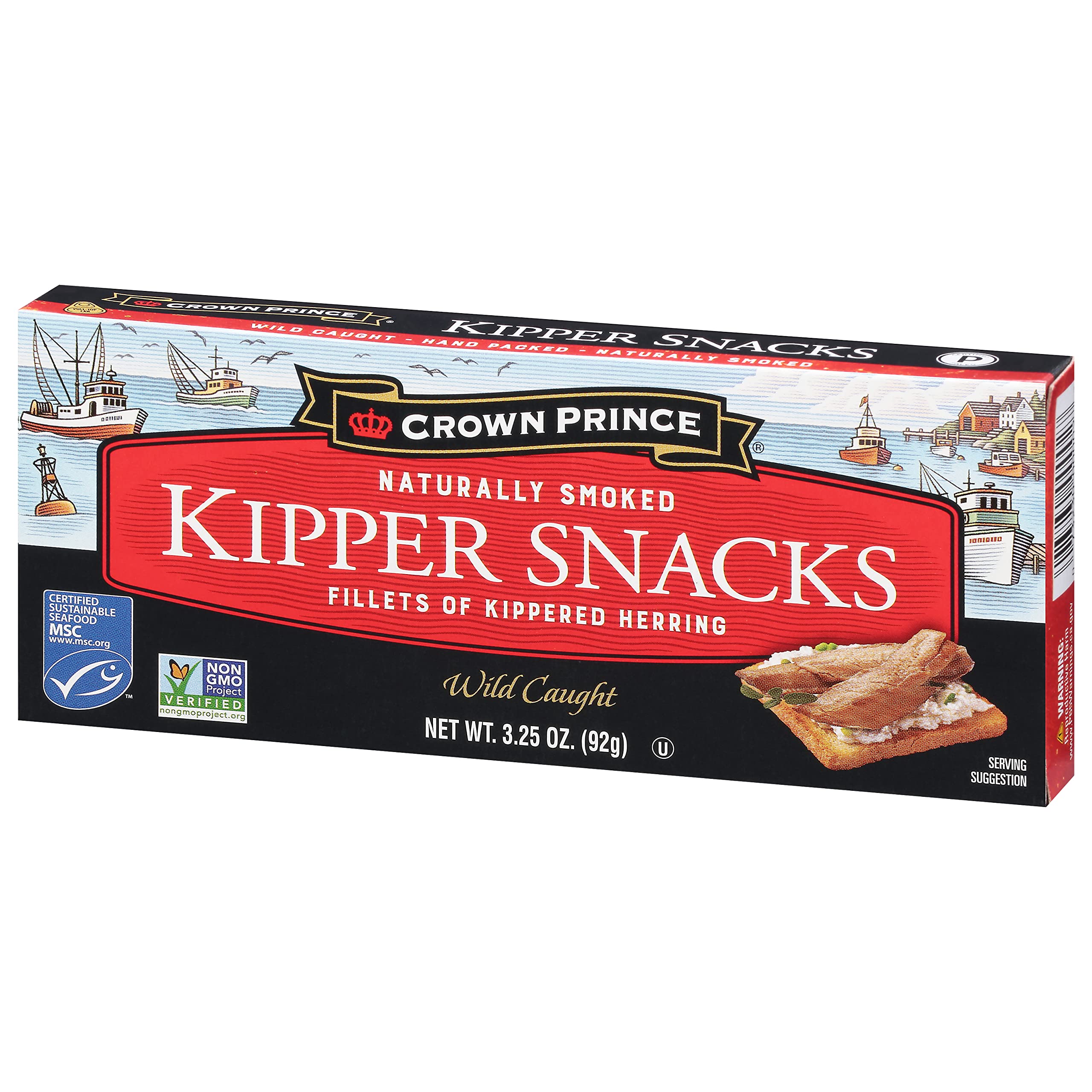 Crown Prince Crown Prince Kipper Snack, 3.25 oz