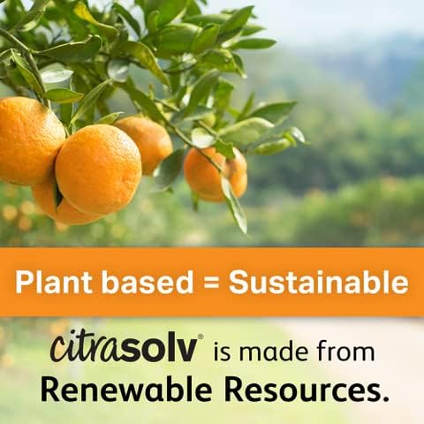 Citra Solv - Household Cleaner & Degreaser Valencia Orange, Versatile Cleaning Solution, Natural Ingredients, Biodegradable