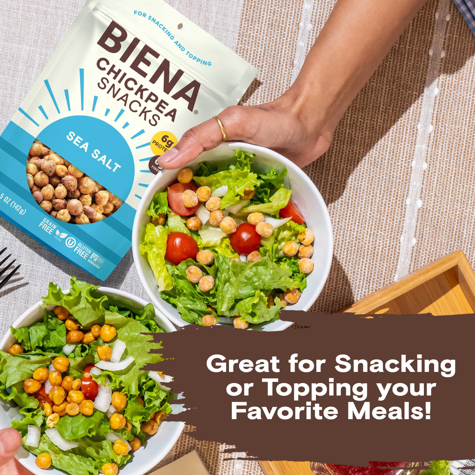BIENA Chickpea Snacks