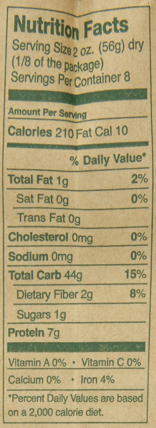 Montebello Organic Fusilli Artisan Pasta, Non GMO, 16 Ounces (Pack Of 12)