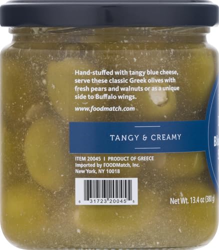 DIVINA Blue-Cheese-Stuffed Green Olives