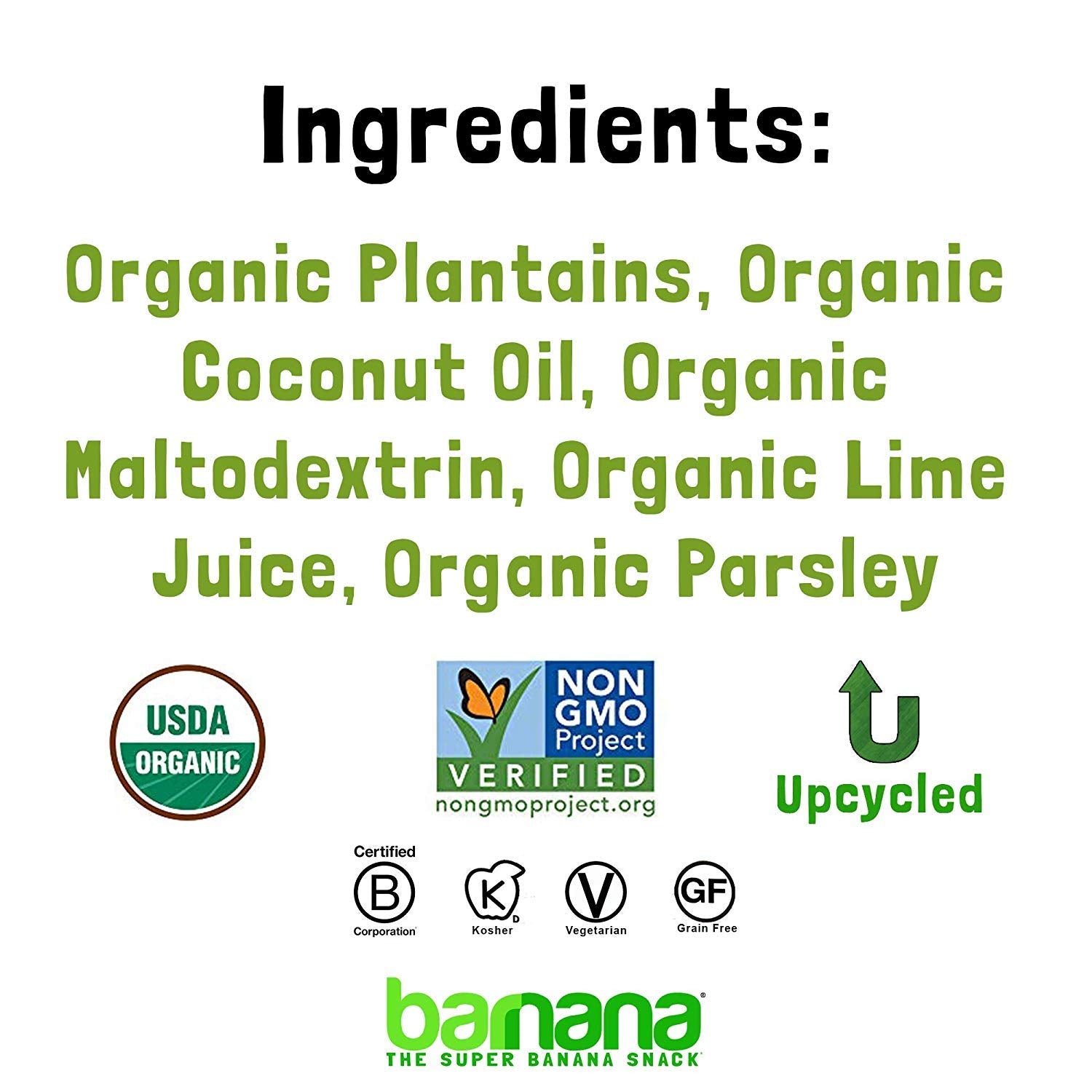 Barnana Organic Plantain Chips
