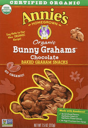 Annie's Chocolate Chip Bunny Grahams Whole Grain Snacks, 7.5 Ounce
