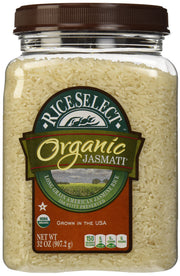 RiceSelect, Jasmati Rice, Organic, 32 oz(Pack of 4)