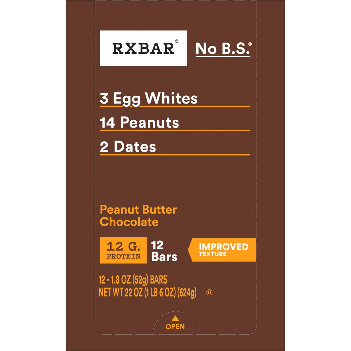 Apple Rx Bar RXBAR Protein Bars, Protein Snack, Snack Bars, Peanut Butter Chocolate ...