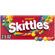 SKITTLES Original Chewy Candy Theater Box, 3.5 oz Box