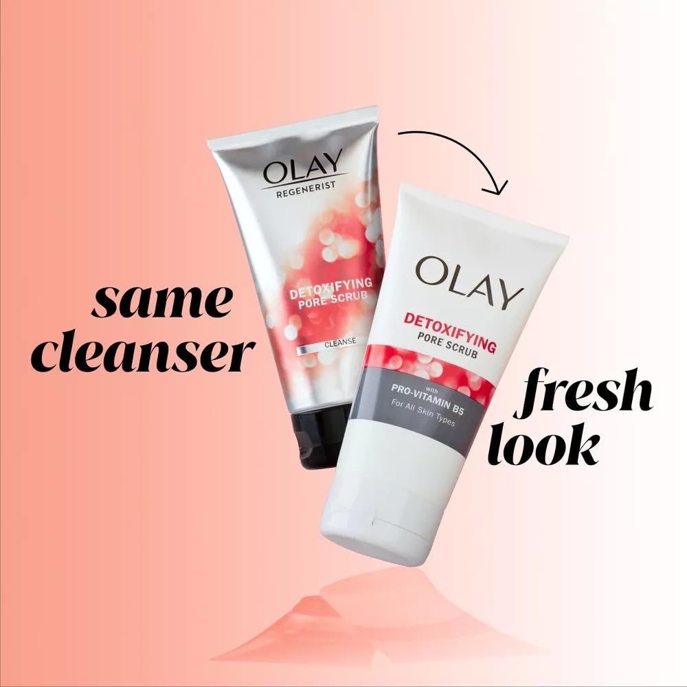 Olay Regenerist Detoxifying Pore Scrub 5 Ounce Tube (150ml)