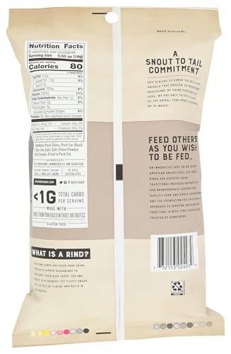 Sea Salt and Pepper Pork Rinds