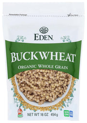 Eden Buckwheat Hulled Whole Grain 16 -Ounce Pouches (Pack of 12)