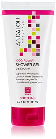 Andalou Naturals 1000 Roses Soothing Shower Gel