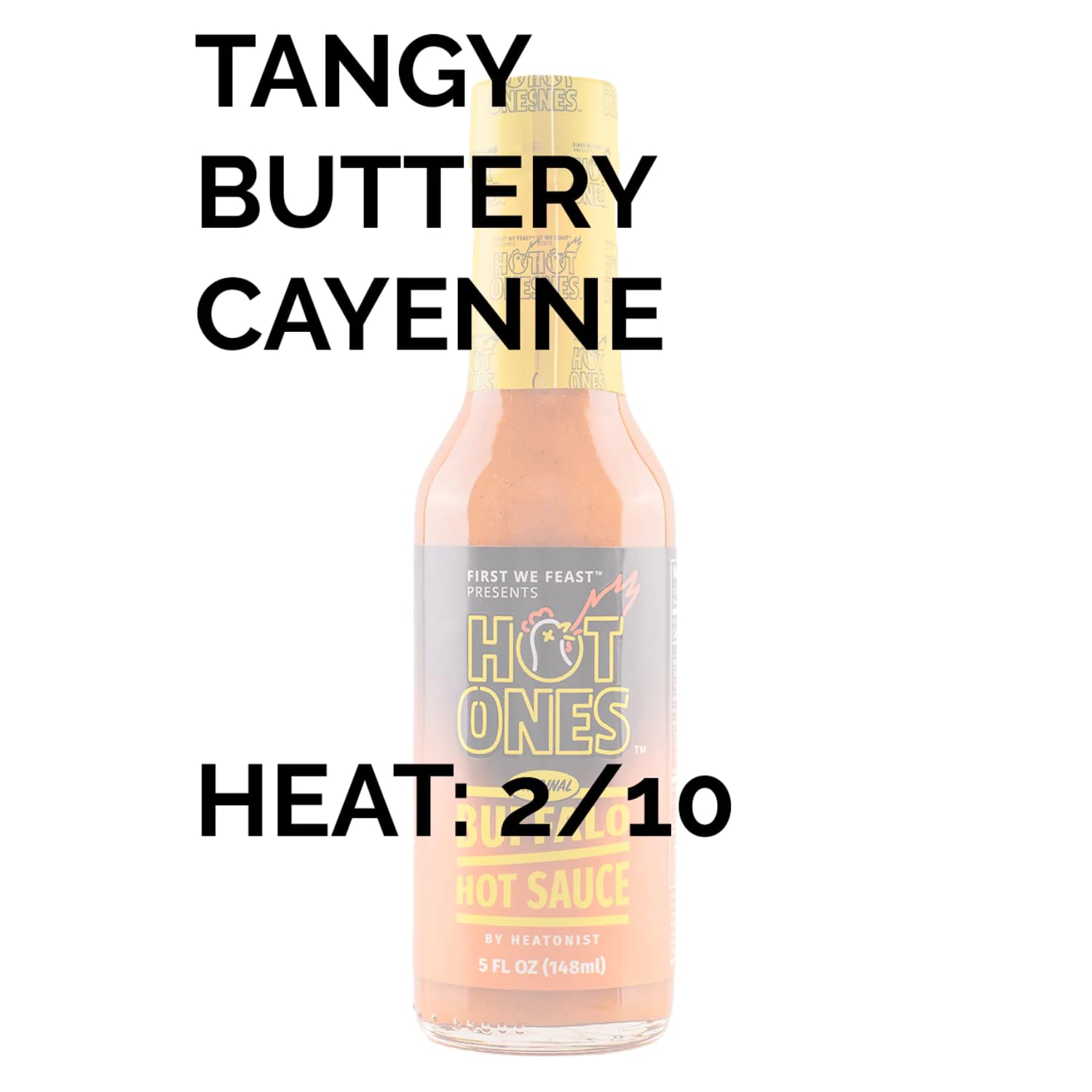 Hot Ones The Classic Hot Sauce Made With Natural Ingredients & Strong Flavors