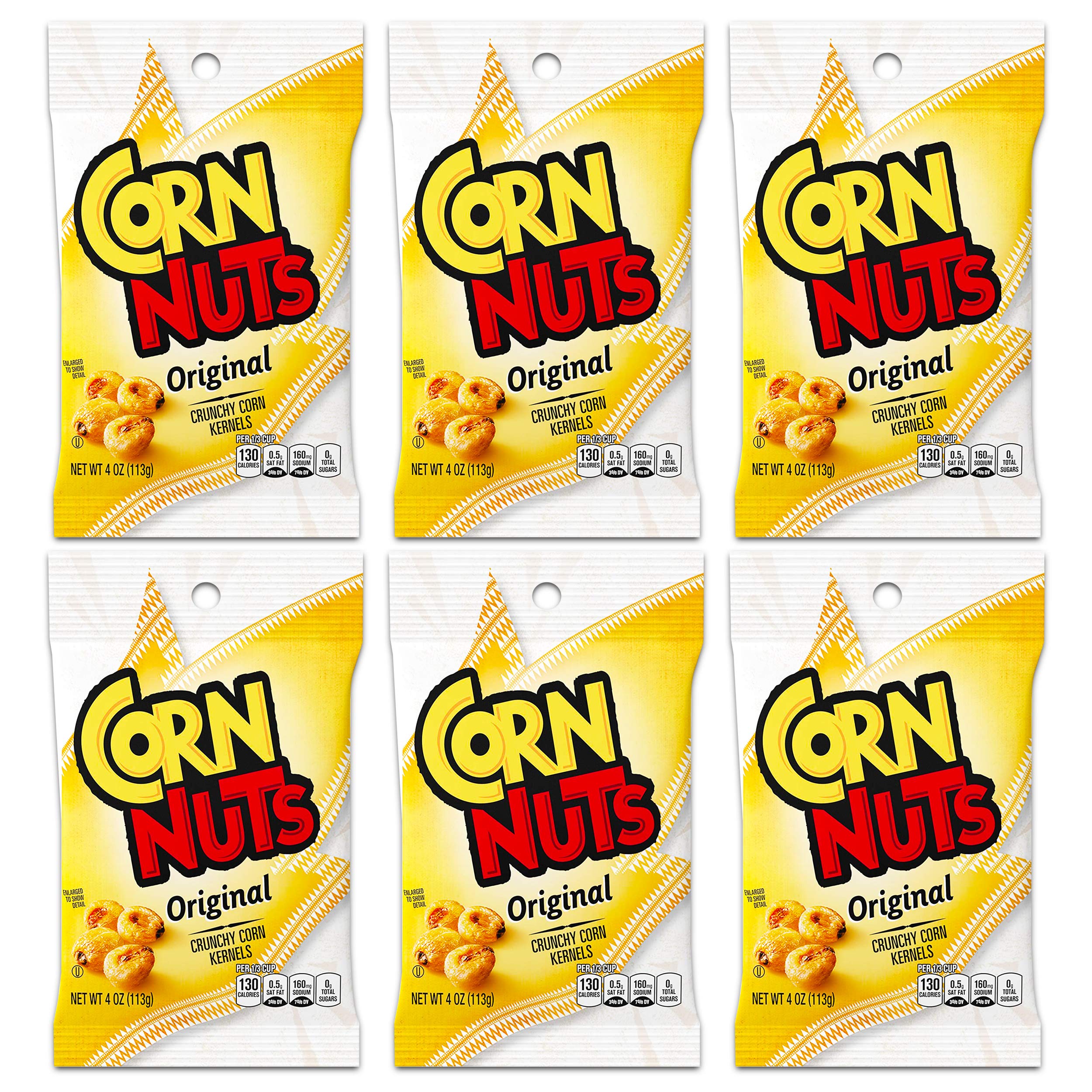 Corn Nuts 4 Ounce, Original Flavor (Pack of 6)