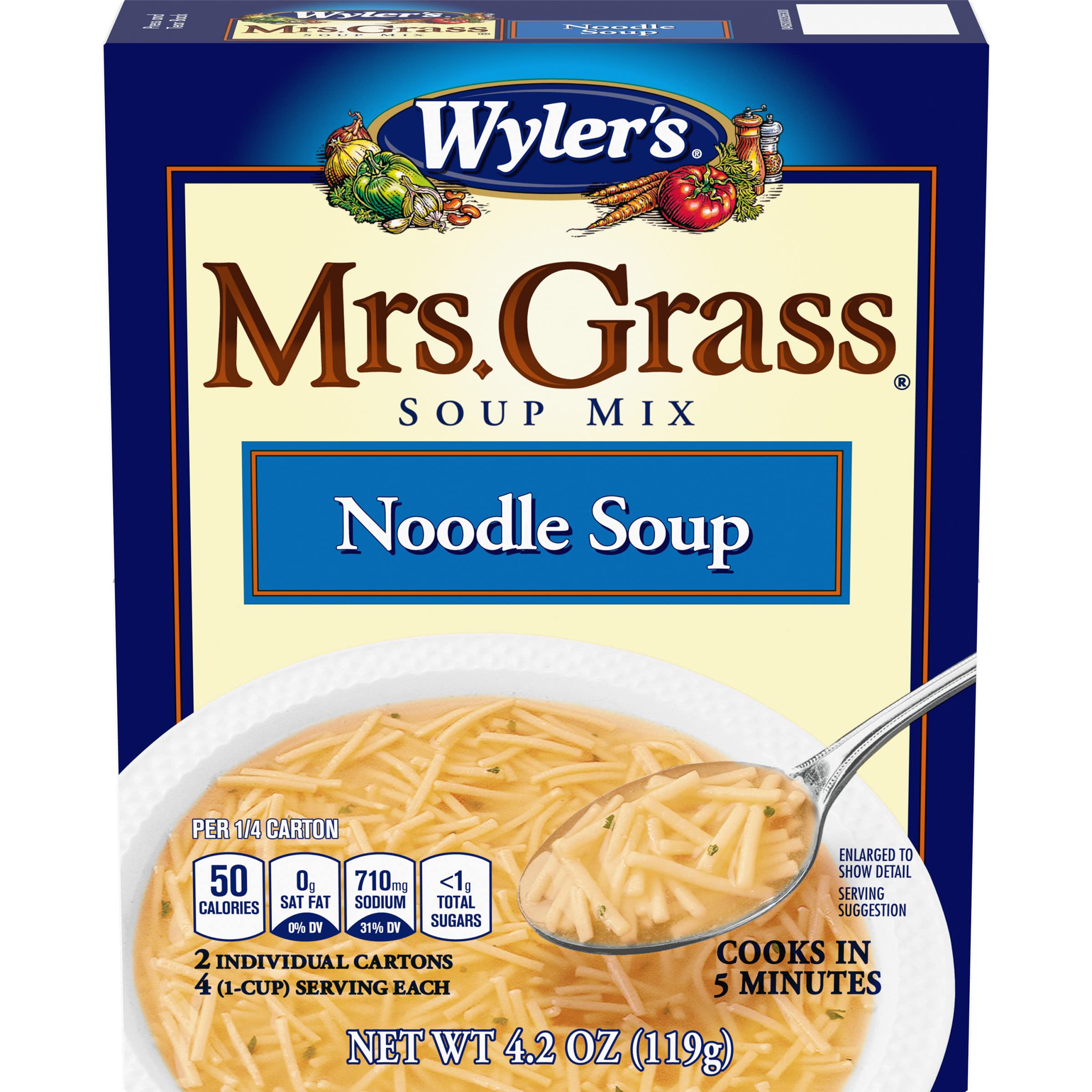 Wyler's Mrs. Grass Extra Noodles Soup Mix