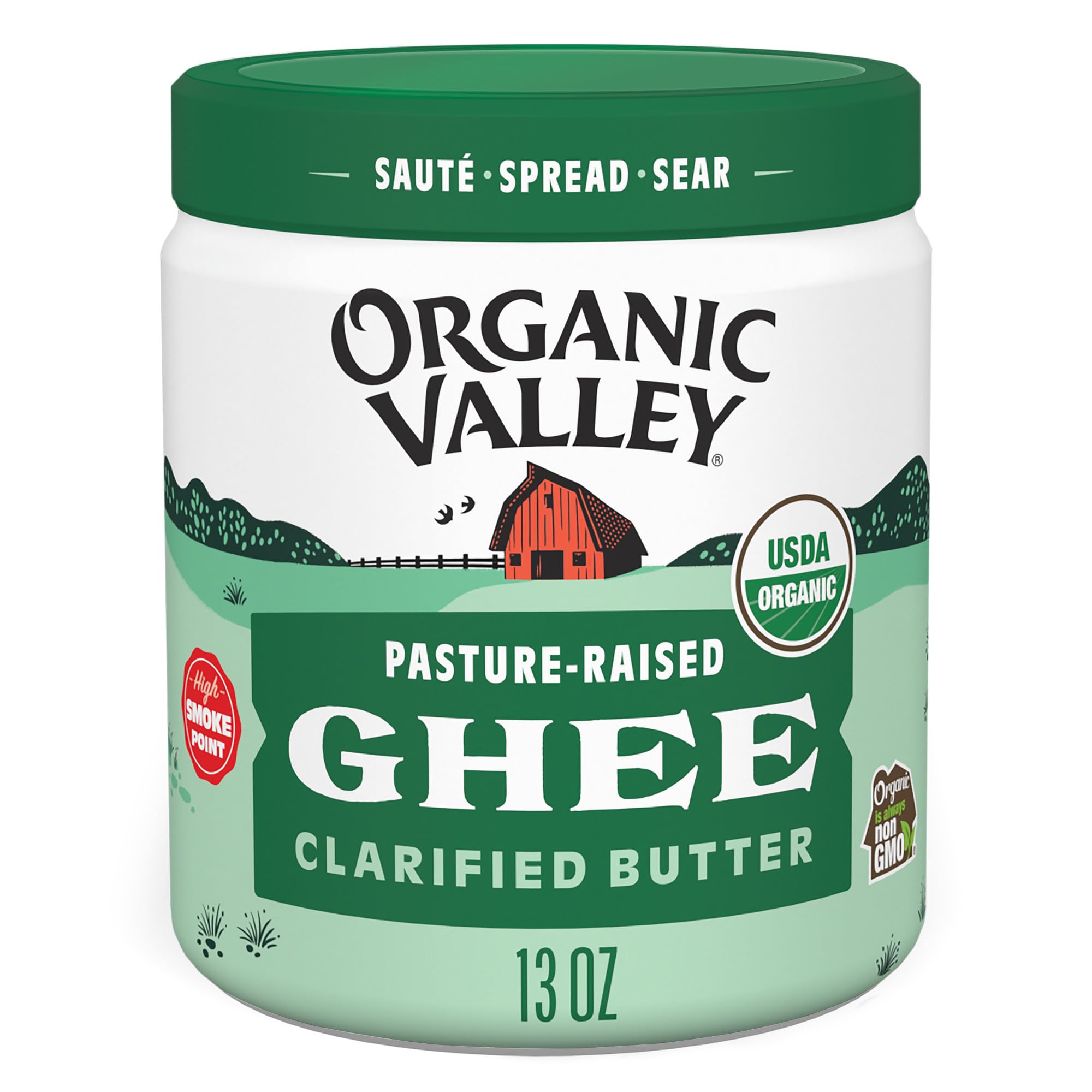 Organic Valley, Purity Farm 765081, Butter Ghee, 13 Ounce