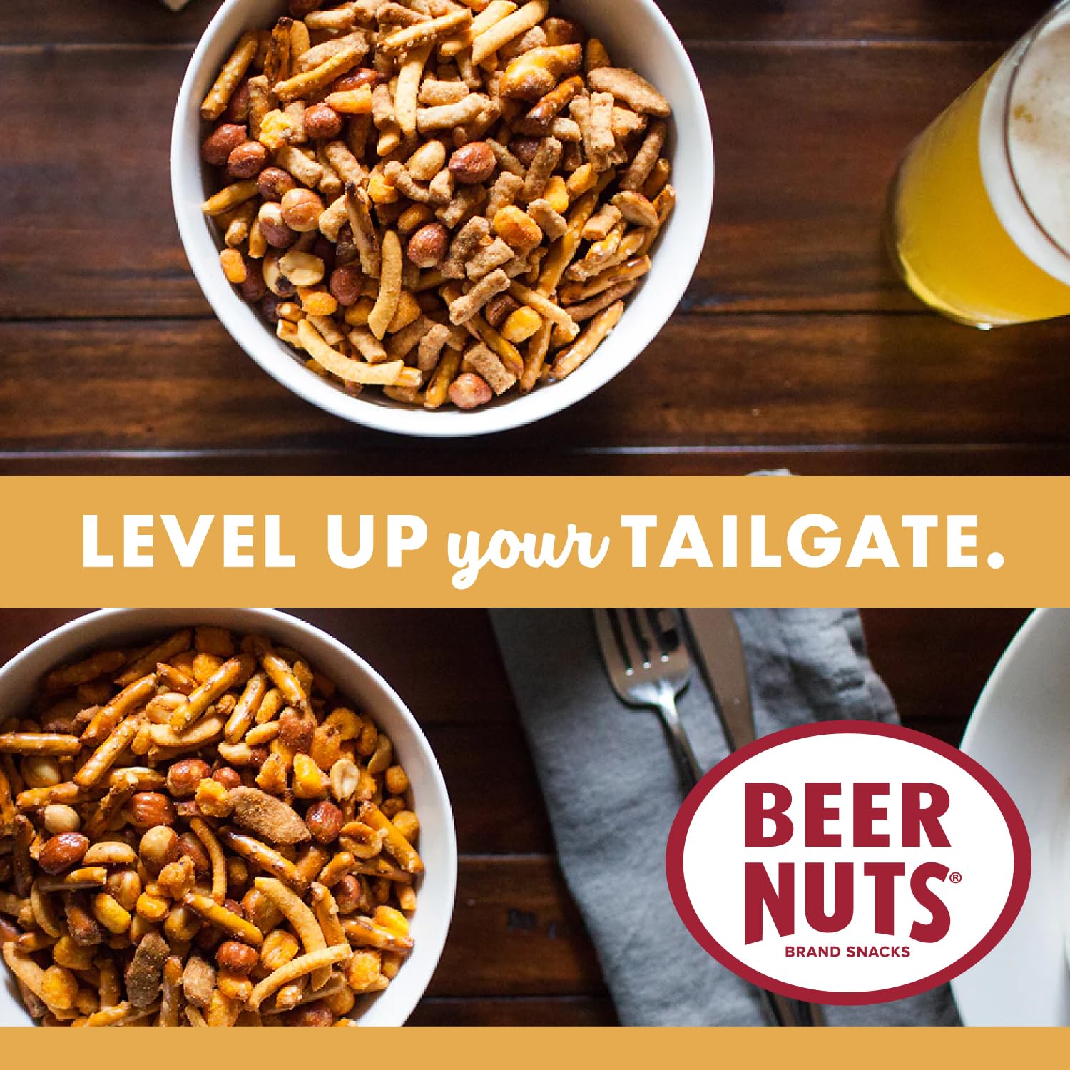 BEER NUTS 12 Pack Value Displays