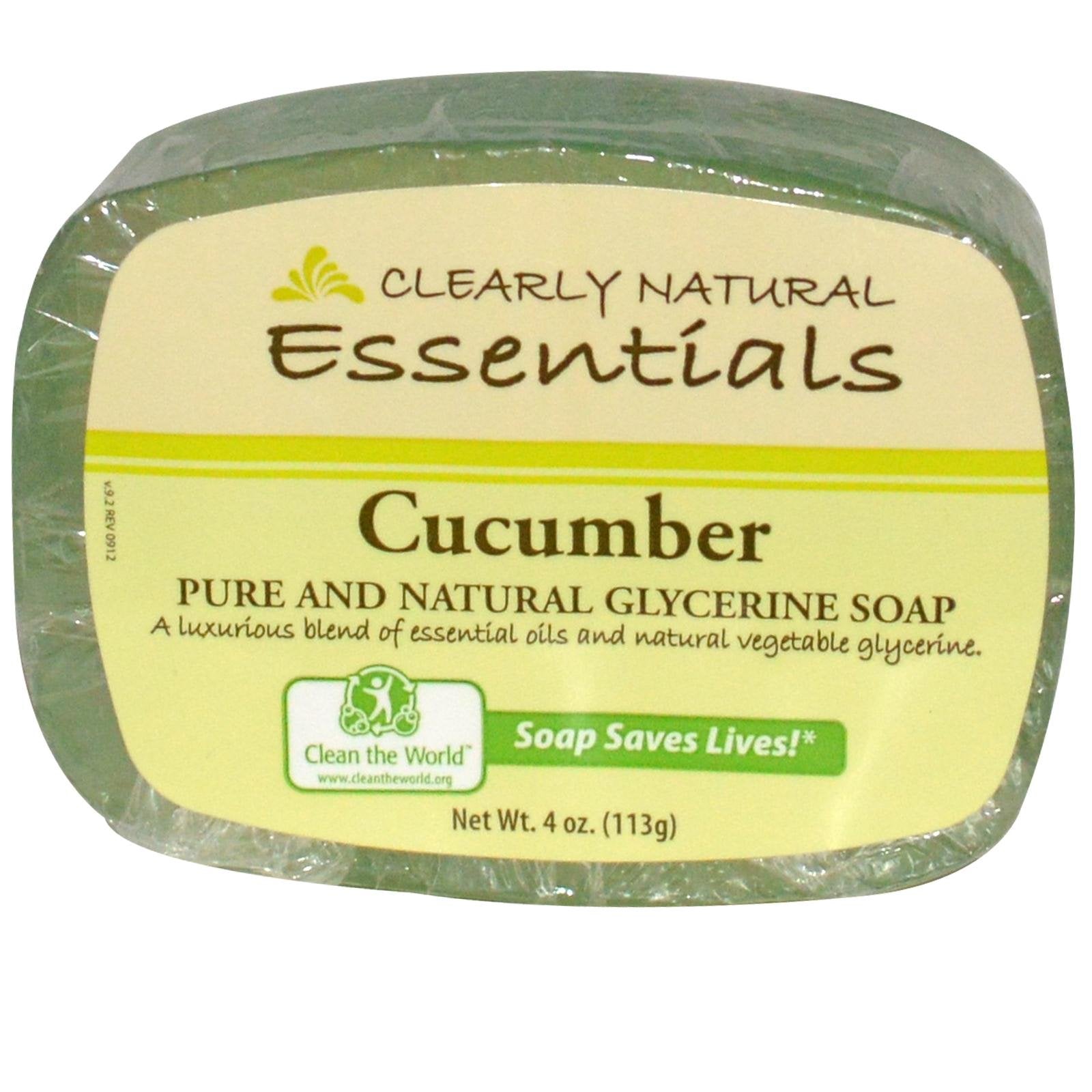 Clearly Natural Essential Pure & Natural Glycerine Bar Soap 9 ea