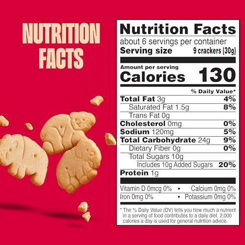 Glutino Crackers Animal Graham, 6 Ounce