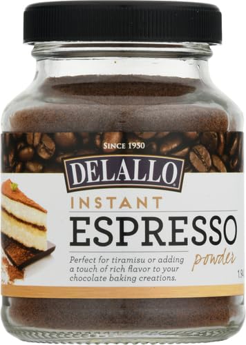 DeLallo Instant Espresso Powder, 1.94oz Jar