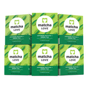 Matcha Love Japanese Matcha + Green Tea, 10 Premium Tea Bags