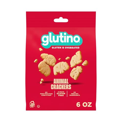 Glutino Crackers Animal Graham, 6 Ounce