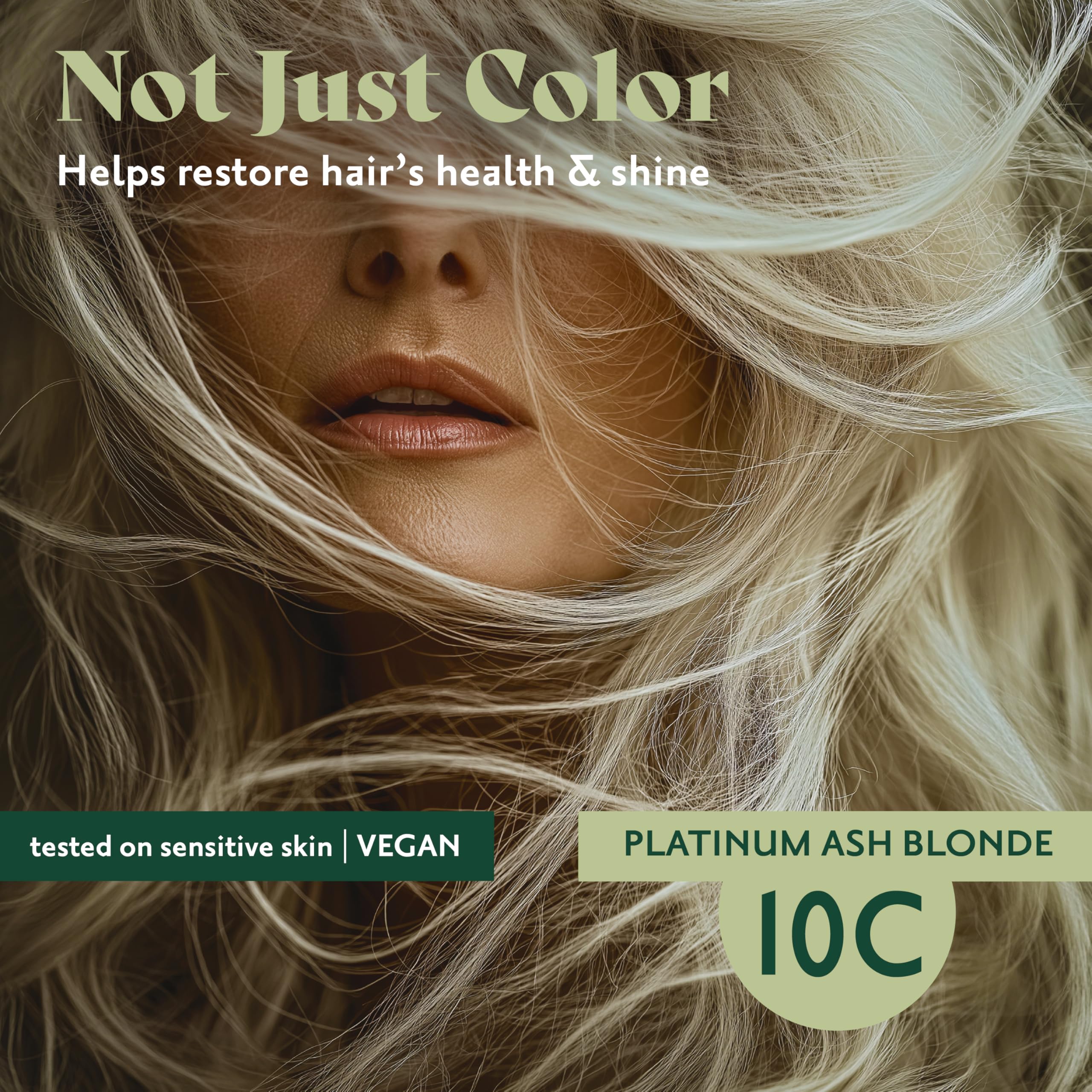 Herbatint Permanent Hair Dye For Women - For Up To 100% Gray Coverage of Resistant Gray Hair - Ammonia-Free, Alcohol-Free & Vegan - Salon Influenced Hair Color