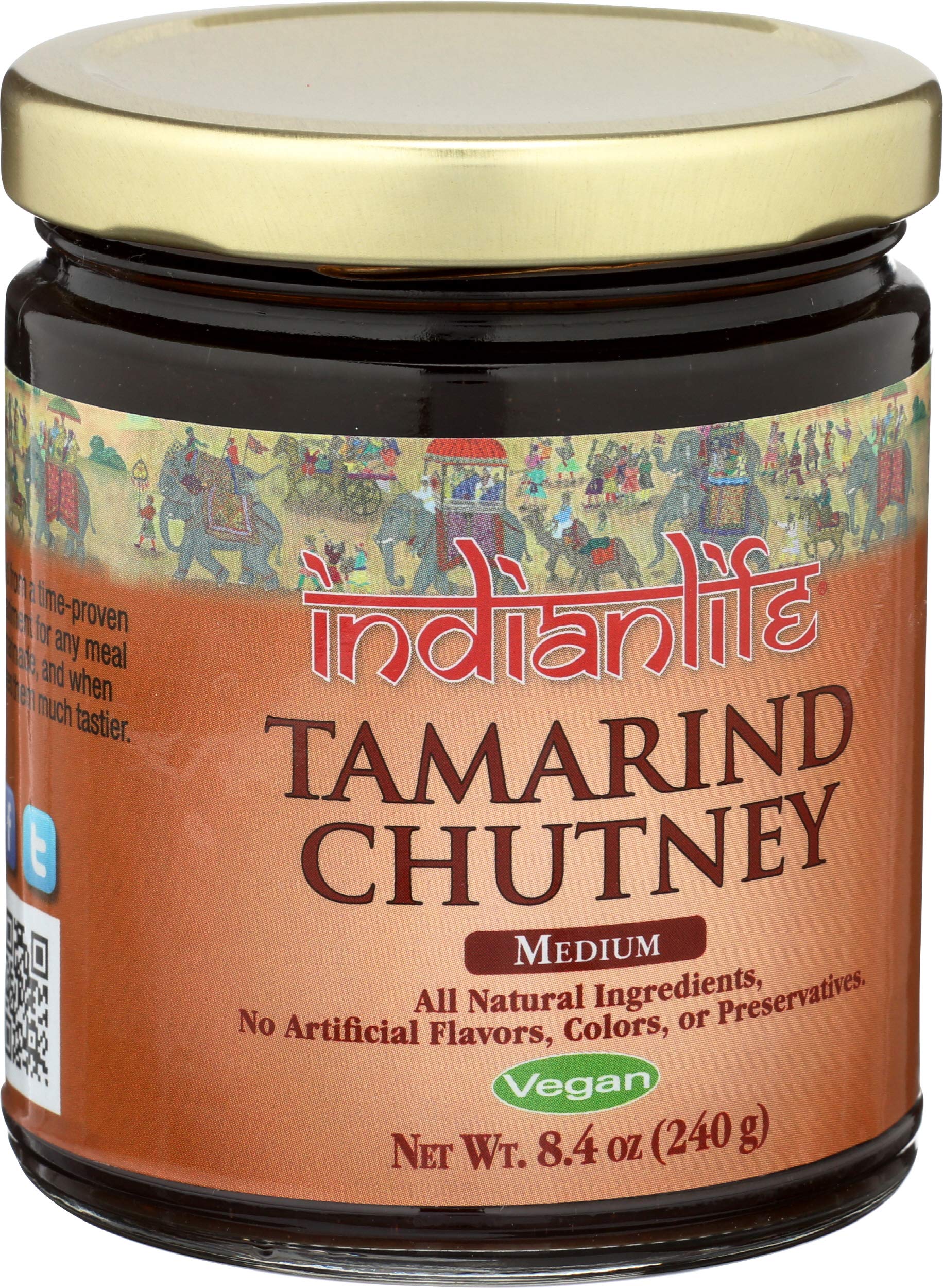 Indianlife Sauce Chutney Tamarind, 8.4 oz