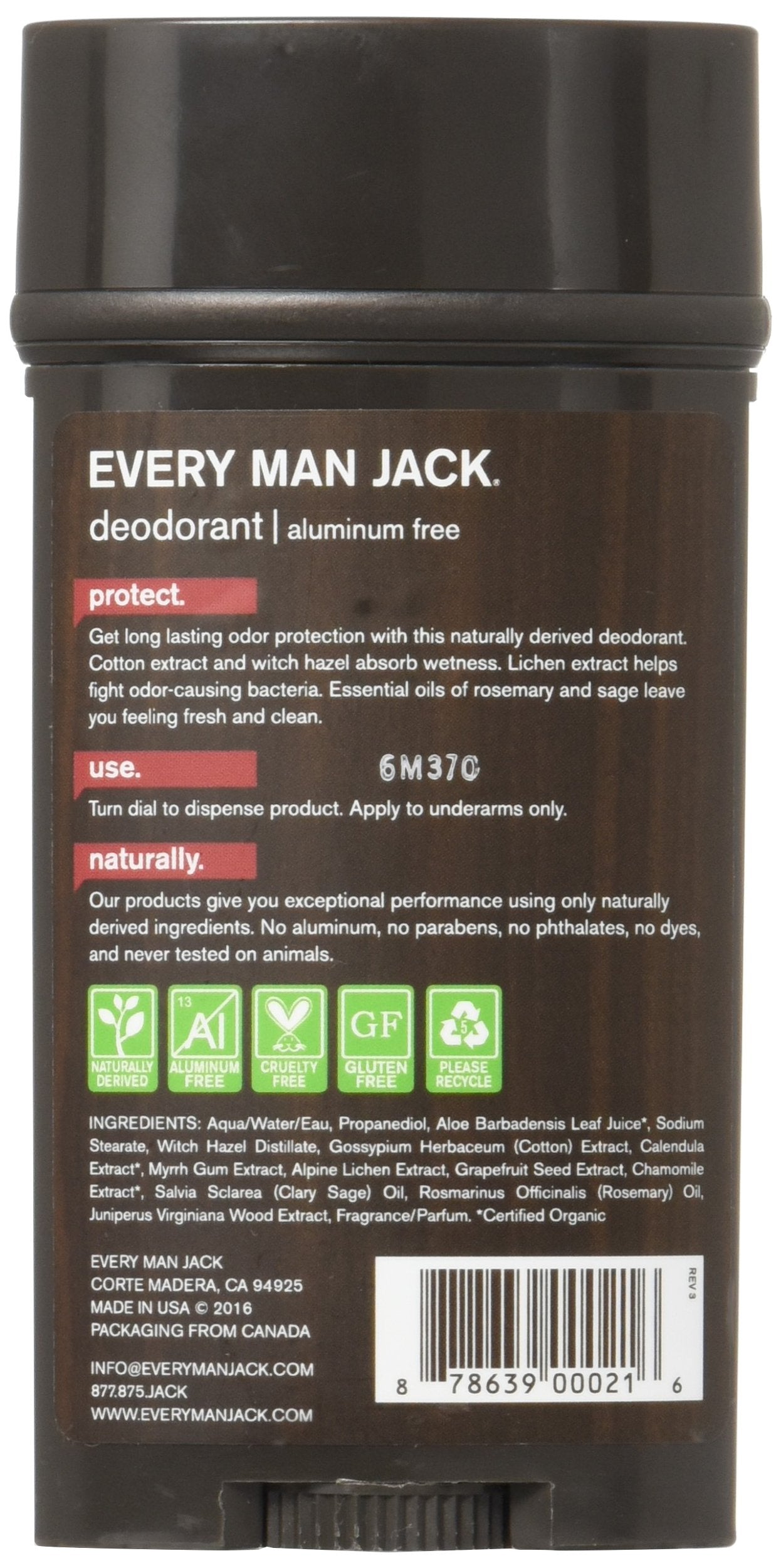 Every Man Jack Deodorant 3 Pack 2