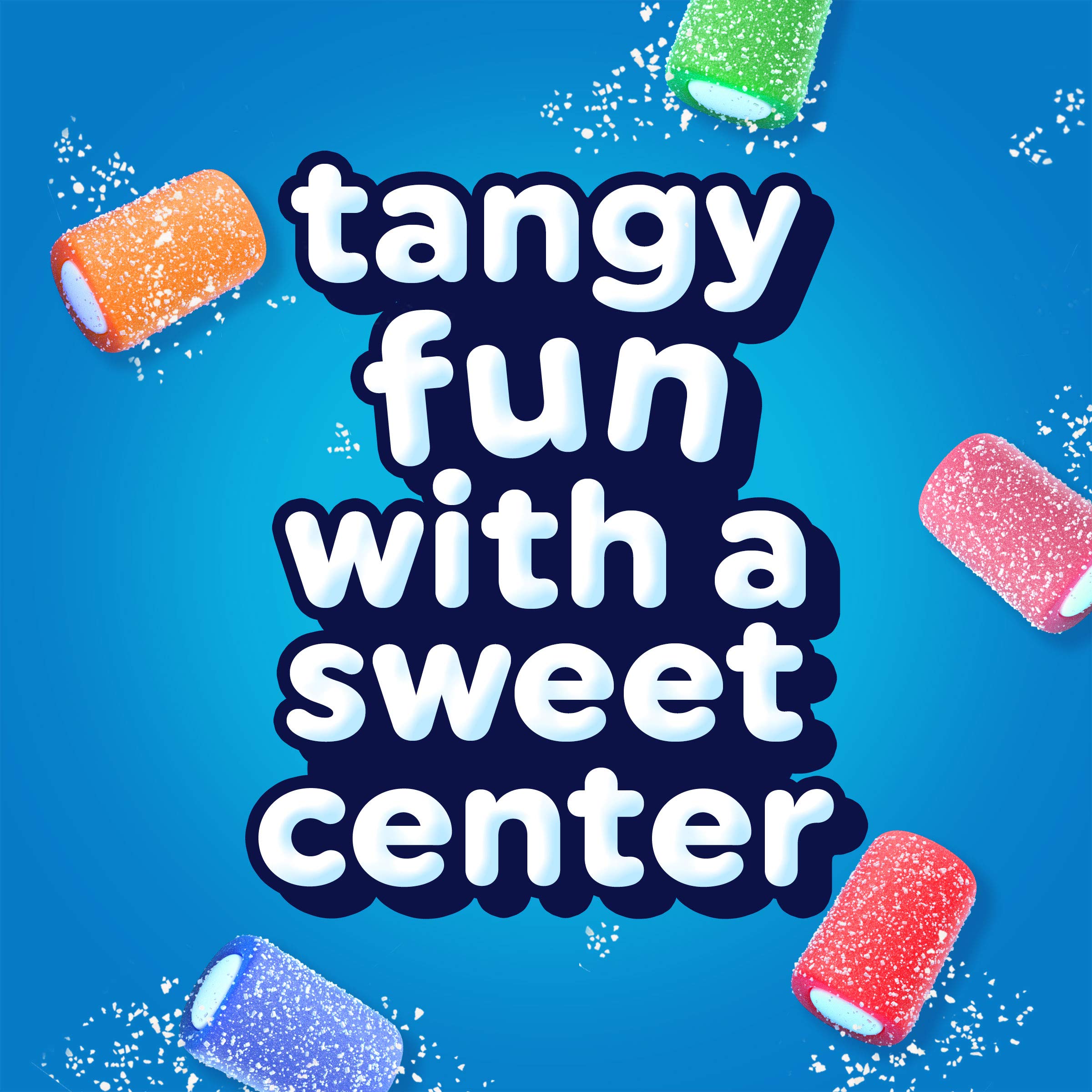 Airheads Soft Filled Bites Candy Peg Bag, 6 Ounce (Bulk Pack of 12)