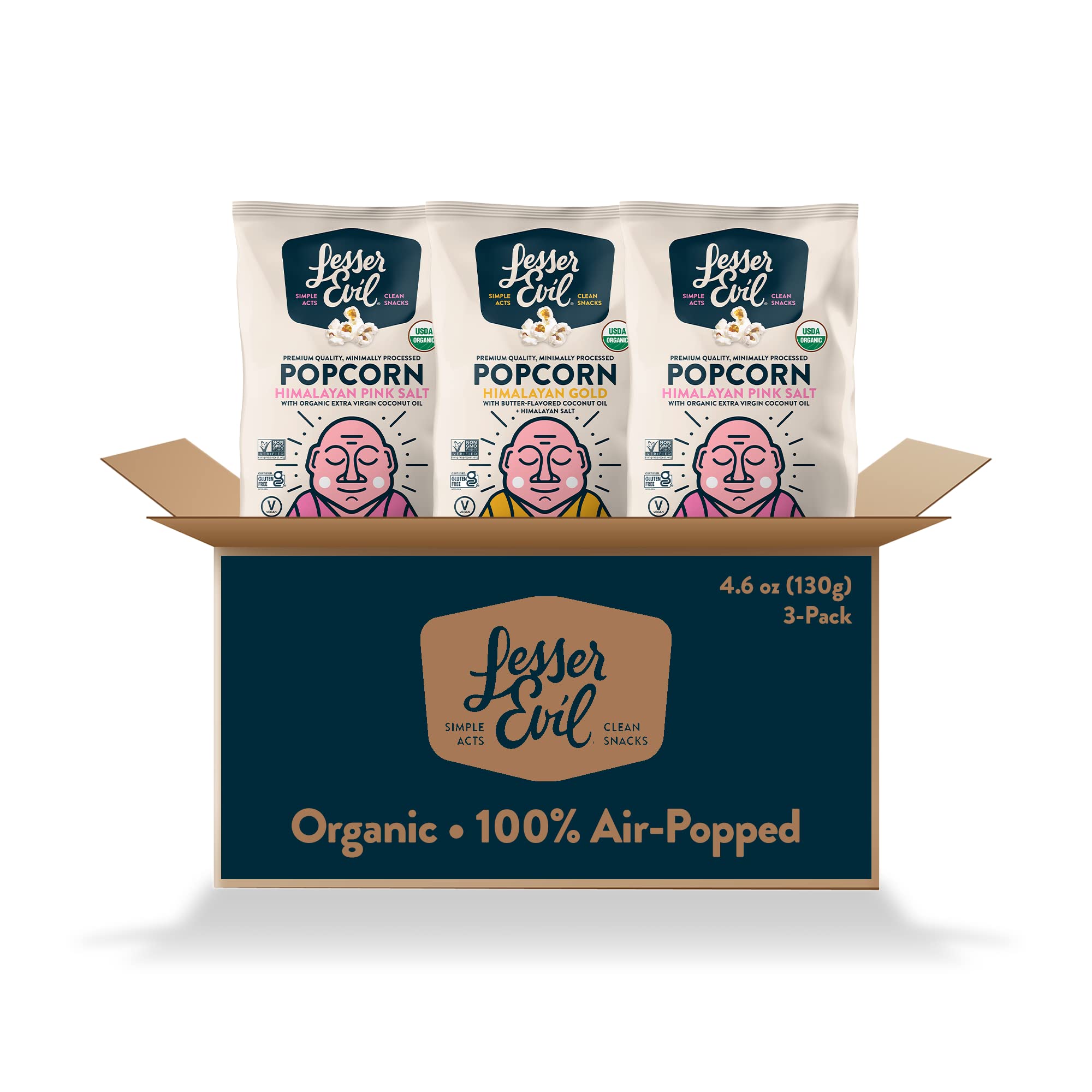 LesserEvil Organic Popcorn
