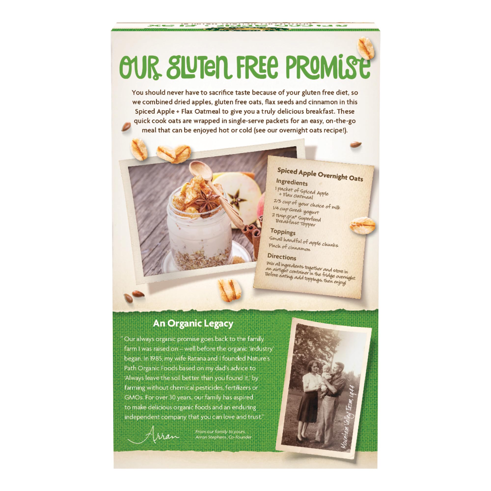 Nature's Path Organic Gluten Free Homestyle Instant