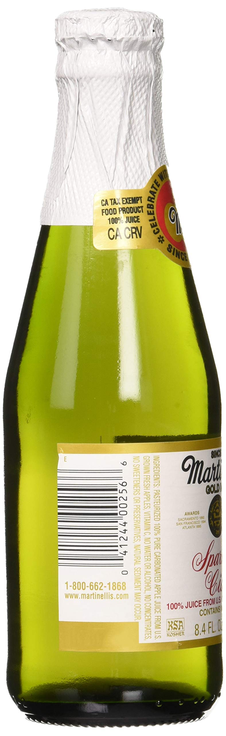 Martinelli's Gold Medal Sparkling Juice Oz