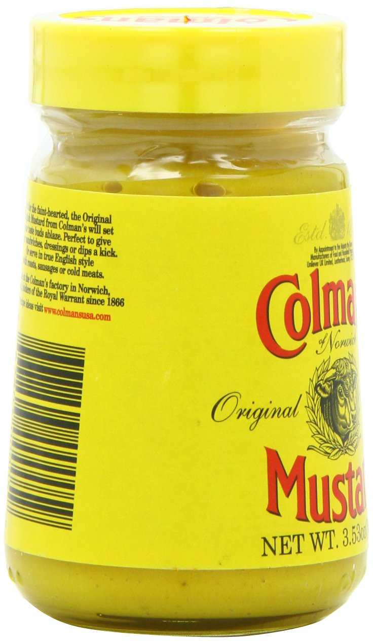 Colman's Prepared Mustard, 3.5-Oz., Pack of 6
