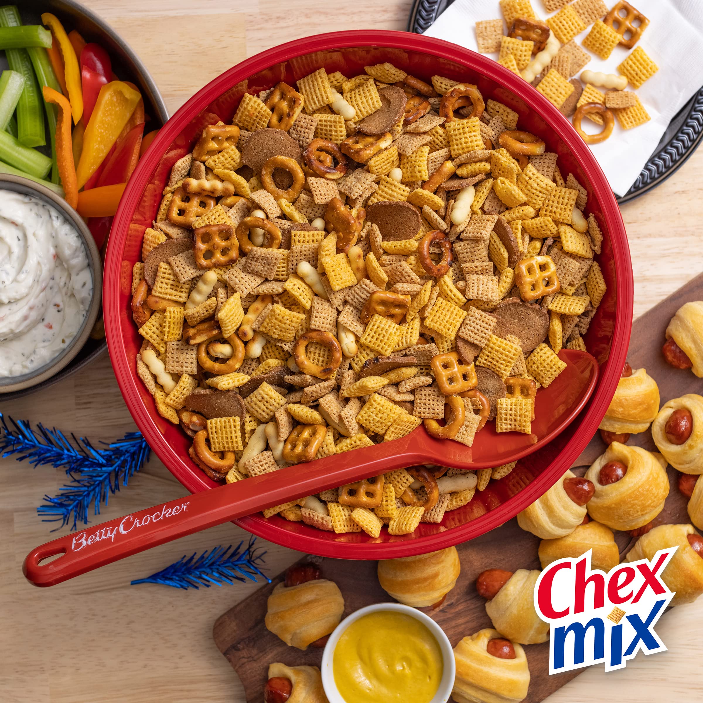 Chex Mix, Savory Snack Bag, 8.75 oz (Pack of 12)