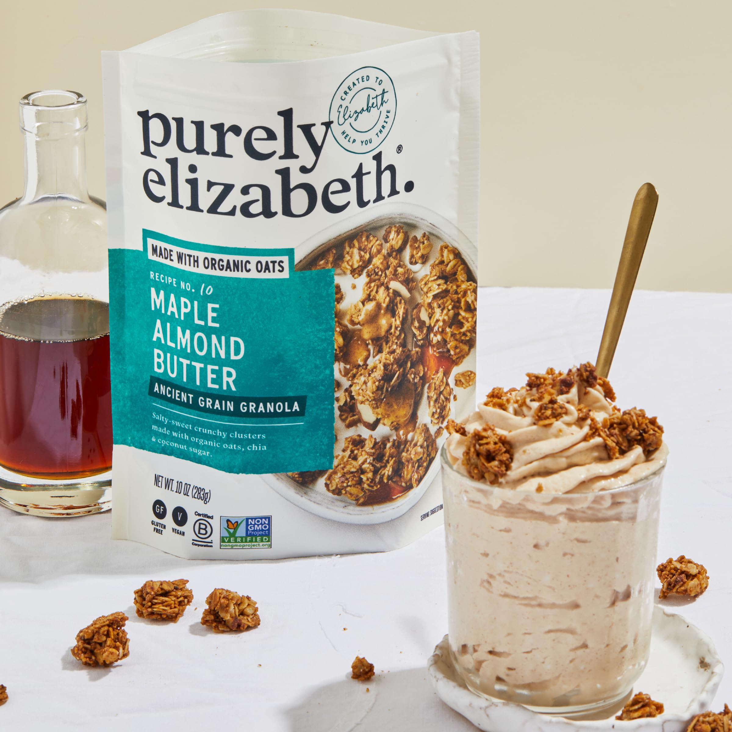 Purely Elizabeth Organic Made with Ancient Grains, Gluten-Free, Non-GMO