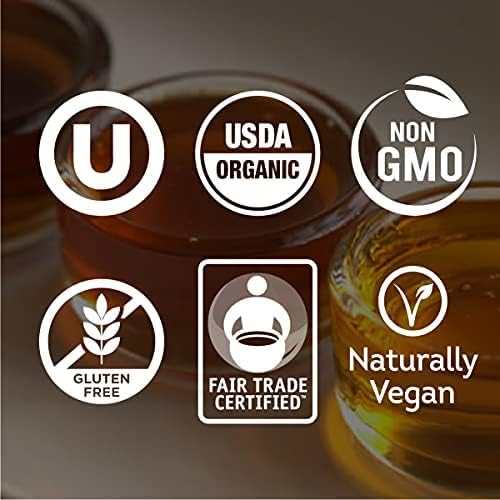 Wholesome Sweeteners 44-Ounce Organic Raw Blue Agave Nectar, Fair Trade, 100% Pure, Non GMO, Gluten Free & Vegan