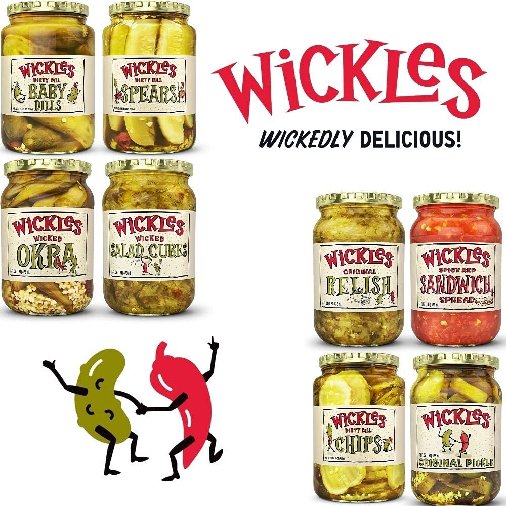 Wickles Wicked Okra Pickled - 16 oz